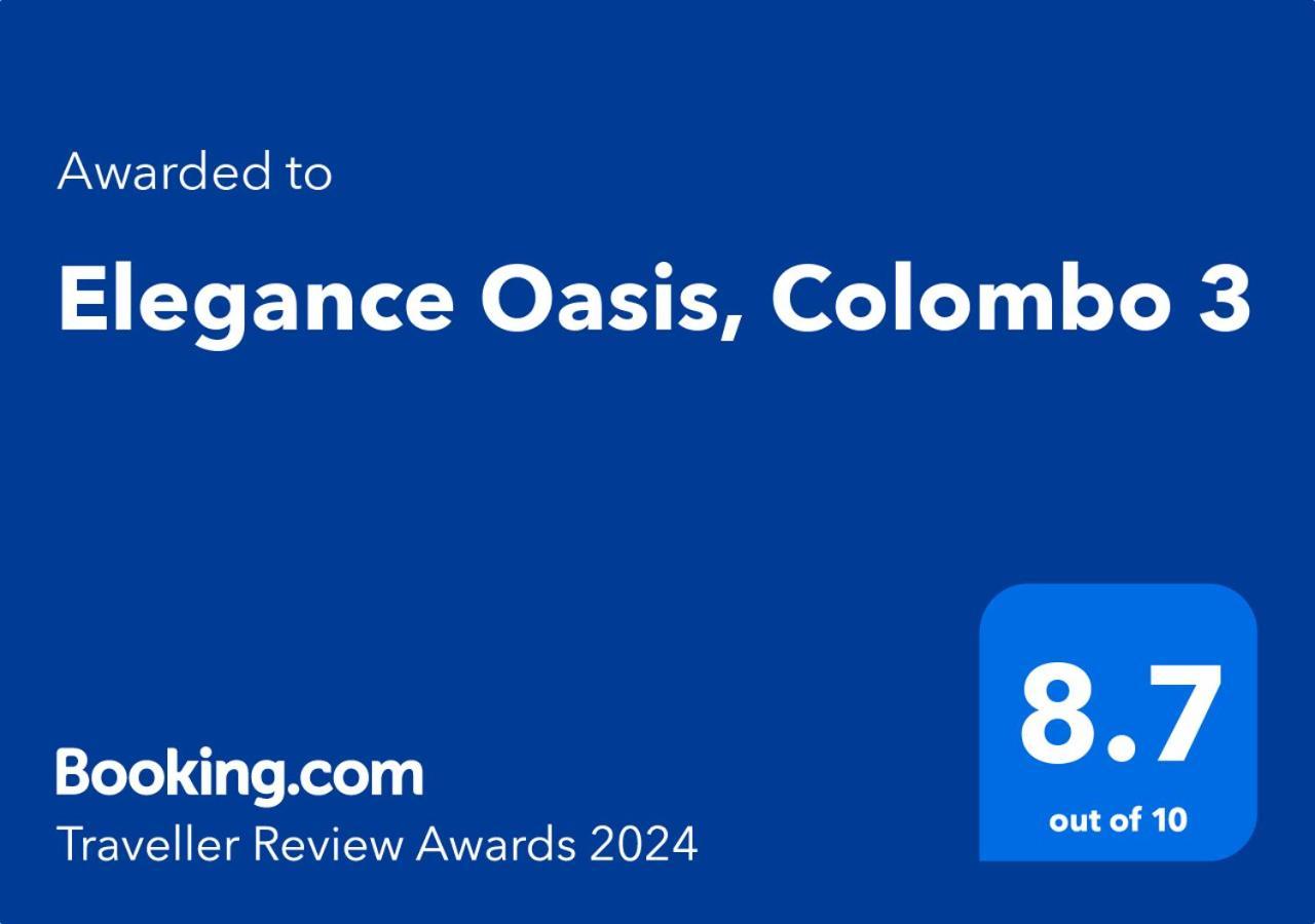 Elegance Oasis, Colombo 3 Hotel ภายนอก รูปภาพ